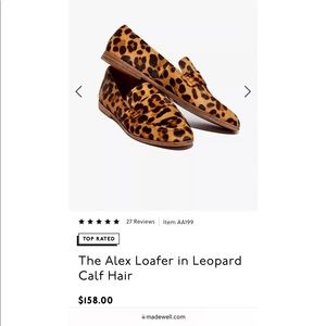 Madewell Leopard Print Loafers
